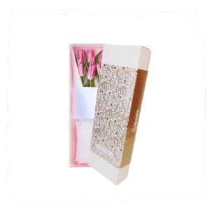 Caja x 8 Tulipanes