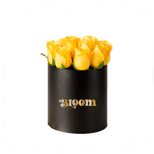 Box rosas amarillas