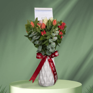 Florero x10Tulipanes Fancy