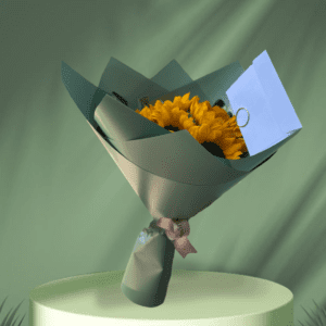 Ramo x6 girasoles