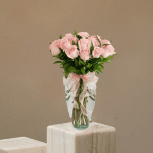 Florero de rosas Mamá