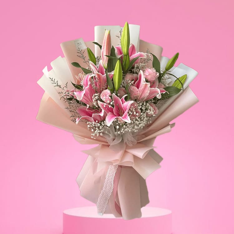 ramo-lirios-san-valentin