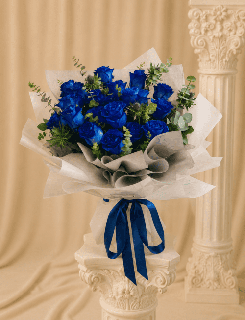 RAMO DE ROSAS AZULES AREQUIPA