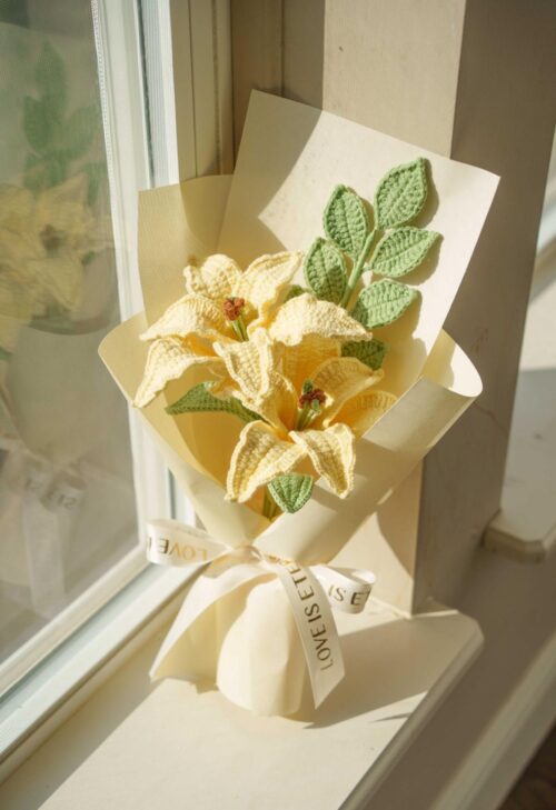 RAMO DE FLORES A CROCHET